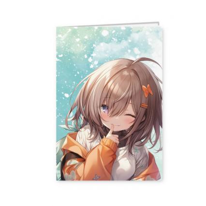 Обложка для паспорта Квадра "Девочка" 