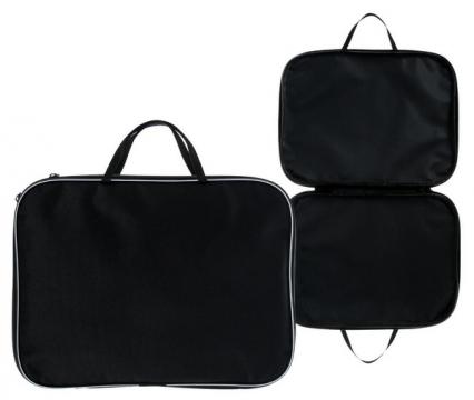 Папка-сумка текст. с ручками А4 Beifa "Черная"