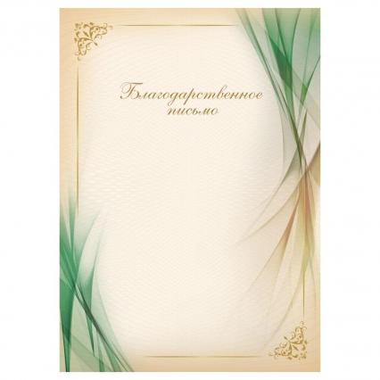 Благодарственное письмо БД 170 г/м2