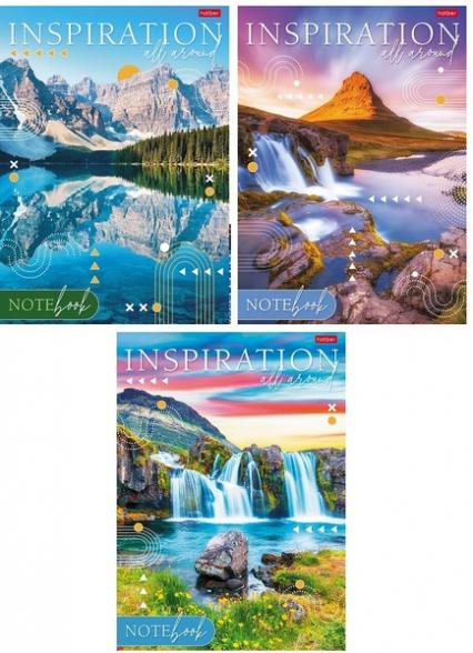 Тетрадь А4 80 л. лин. Х "Вдохновение вокруг"