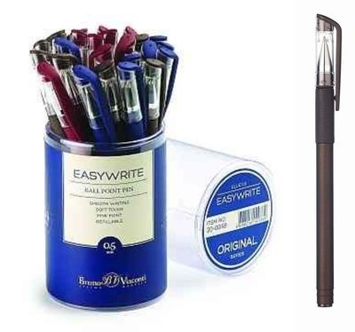 Ручка шар. Br.V. EasyWrite "Original" 0,5 мм, синяя, рез. держ., L=136 мм