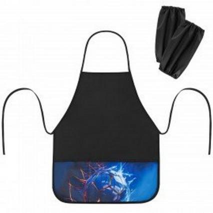 Фартук для труда с нарук. Brauberg "Быстрый мяч" 46*54 см