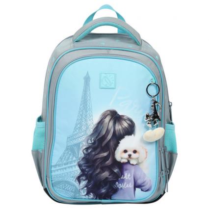 Ранец Кокос 2 отд. Комфорт облегченный "С мальтипу в Париже" 38*27*16 см  