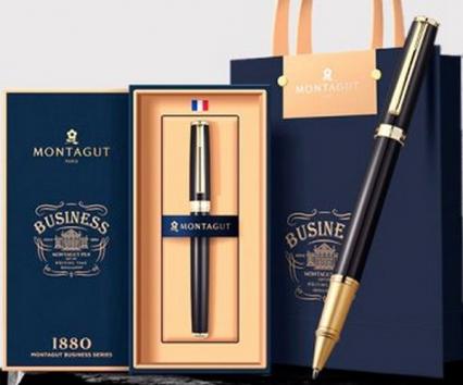 Роллер подар. в футл. Montagut 0,5 мм, син.