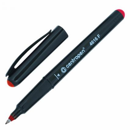 Маркер перманент для дисков Centropen 0,6 мм красн.