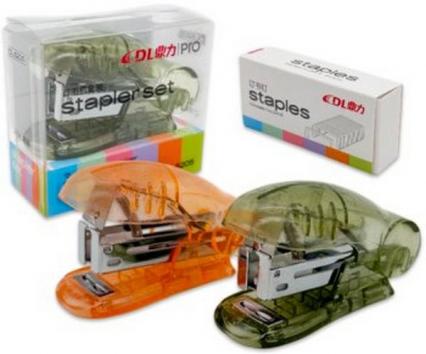 Степлер мини №24/6, 26/6 до 15 л. + скобы