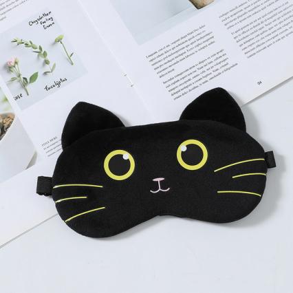 Маска для сна Storiz "Кошечка" черный