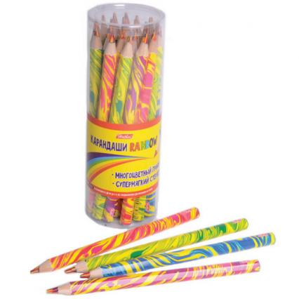 Карандаш многоцветный Х "Радуга" 