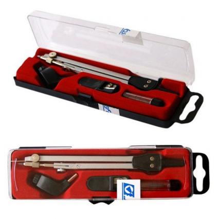 Готовальня 04 предмета Beifa в пенале