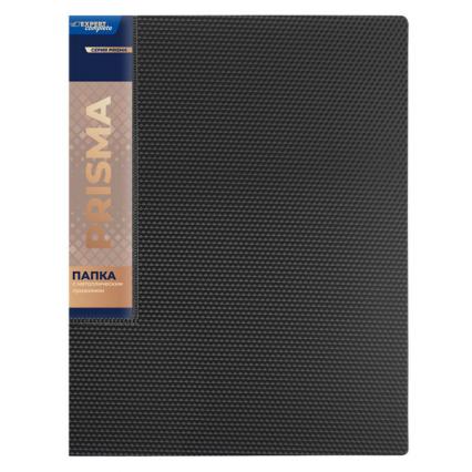 Папка с боковым зажимом Expert Complete "Призма" черн.
