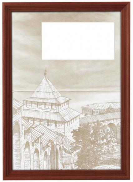 Фоторамка 10*15 см дер. Image Art "Красное дерево" 