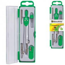 Готовальня 05 предметов Brauberg "Klasse" 125 мм, в пенале