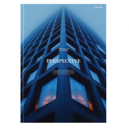 Блокнот А4 200 л. тв. обл. клетка ПП "Архитектура современности"