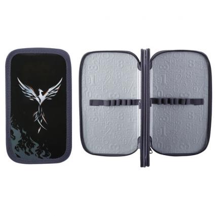 Пенал 2 отд. Кокос "Феникс" 19*11 см 