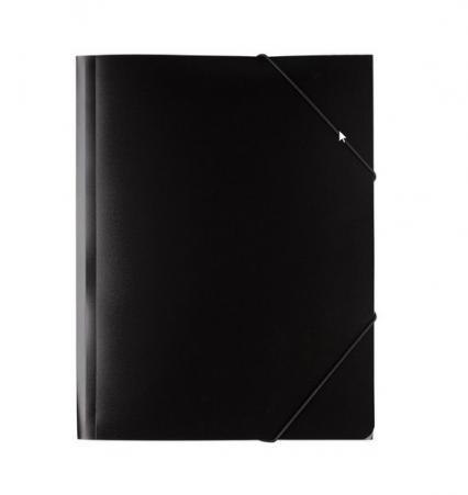 Папка на резинках А4 Expert Complete "Обычная жизнь" черная