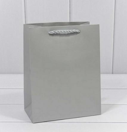 Пакет подар. 18*23 см OMG "Фактура. Серебряный"