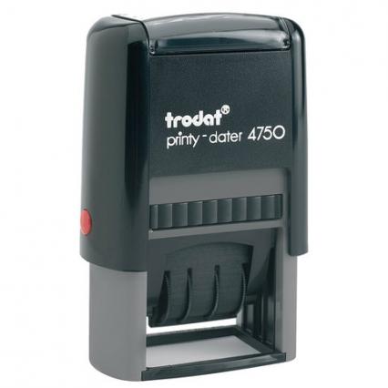 Датер со свободным полем Trodat 41*24 мм син.