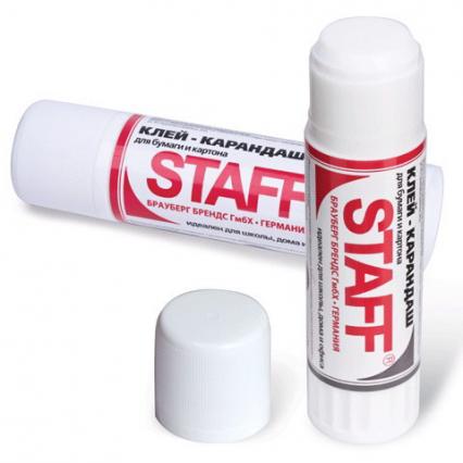 Клей-карандаш 36 г Staff