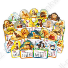 Календарь на магните 2026 г. Квадра "Ассорти" фигур., 13*15,5 см