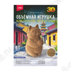 Конструктор картон. Lori "Кот" клей