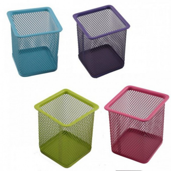 Стакан для канц. прин. мет. квадрат. Intelligent асс.