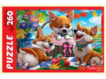 Пазл 260 эл. ПП "Корги"