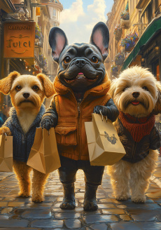 Пазл 500 эл. Фрея "Все на шоппинг"