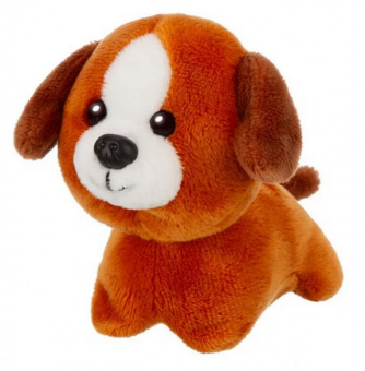 Игрушка мягкая Relana "Собака Бигль" 10 см