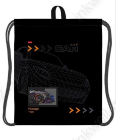 Мешок для обуви 1 отд. 41*49 см Х "Mad car" петля для подвеса