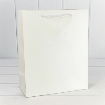 Пакет подар. 18*23 см OMG "Фактура-890. Белый"