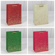 Пакет подар. НГ 26*32 см OMG "Золотые вкрапления" микс Пакет подар. НГ 26*32 см OMG "Золотые вкрапления" микс