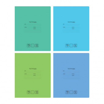 Тетрадь 12 л. лин. БД "Отличная" 