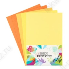 Набор фоамирана А4 05 л. 05 цв. Кокос "Оттенки желтого" 1 мм