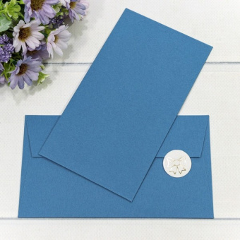 Открытка-конверт голуб.