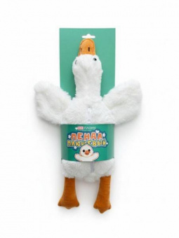 Пенал-косметичка "Спящий гусь" плюш.