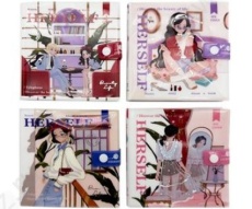 Записная кн. А7 120 л. "Красотка" мягк. обл., на кнопке