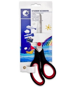 Ножницы 190 мм с рез. вставками