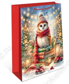 Пакет подар. НГ 33*42,5 см Арт "Новогодний"