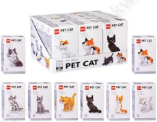 Конструктор пласт. "Коты" ассорти, 116-199 дет.