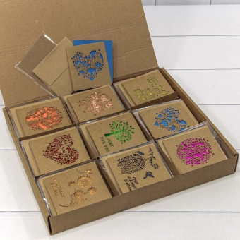 Открытка-мини 