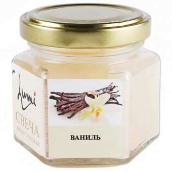 Свеча аромат. Антей "Ваниль" банка