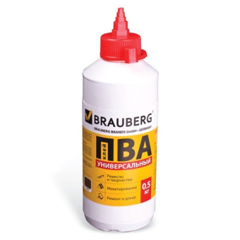 Клей ПВА 500 г Brauberg