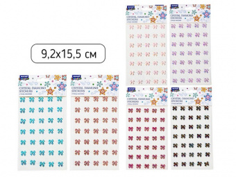 Наклейка СТРАЗЫ Mazari "Бантики" асс.