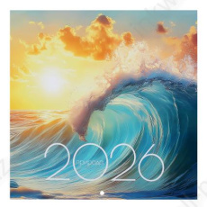 Календарь настен. 2026 г. Klerk "Времена года" 29*29 см