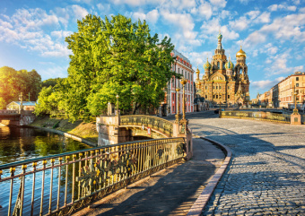 Пазл 500 эл. Фрея "Рассвет на улицах Питера"