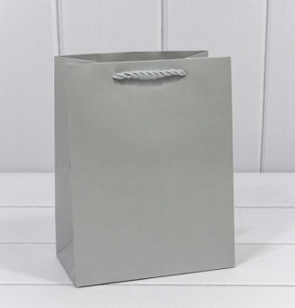 Пакет подар. 18*23 см OMG "Фактура. Серебряный"