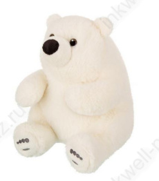 Игрушка мягкая Relana "Полярный Мишка" 28 см