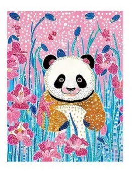 Алмазная мозаика 23*30 см Mazari "Панда"