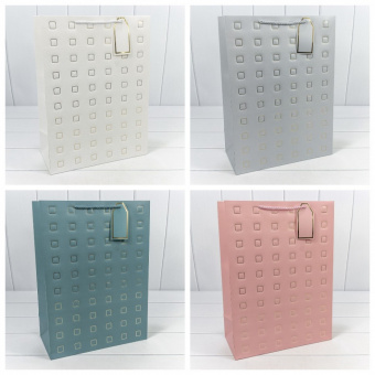 Пакет подар. 18*23 см OMG "Квадратики"