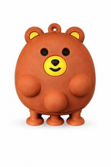 Игрушка-антистресс Мялка "Мишка" на присоске